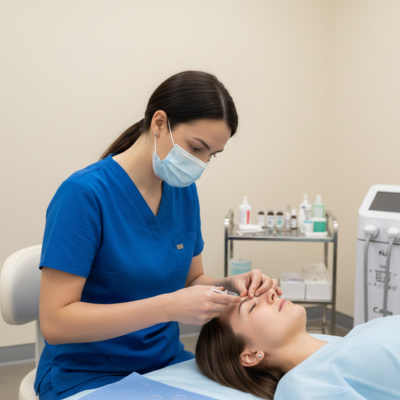 Lower Face (Marionette Lines, 4 Cog Threads)